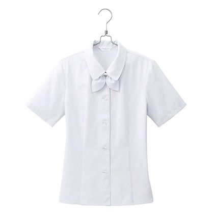 半袖ブラウス 001ホワイト 15 HCB8120 1