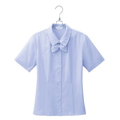 半袖ブラウス 020サックス 11 HCB8120 1