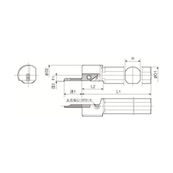 小内径ボーリング システムバー S-SVN-N