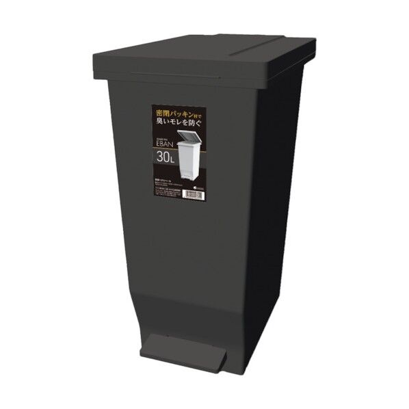 エバンMP 密閉ペダルペール30L ブラック 630170 1点