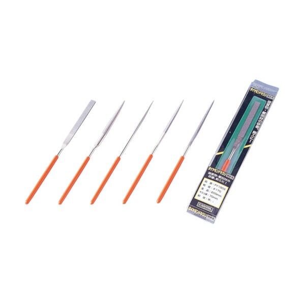 ナニワ ダイヤモンドヤスリ 精密用 #170 5本組 三角 200(70) FY-1403 1本