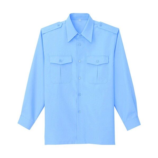 長袖シャツ 007サックス M 67001 1
