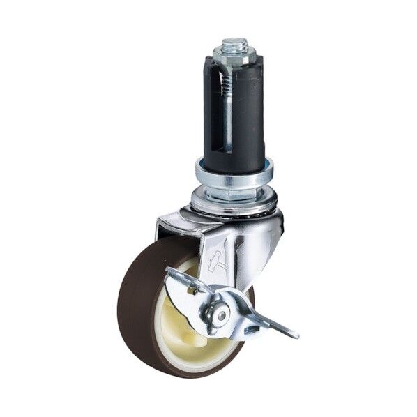 EUシリーズ自在SP付ウレタン車50mm 平戸車 4153EUUR50 1個