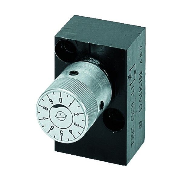 小形絞り弁(チェック弁内蔵タイプ)