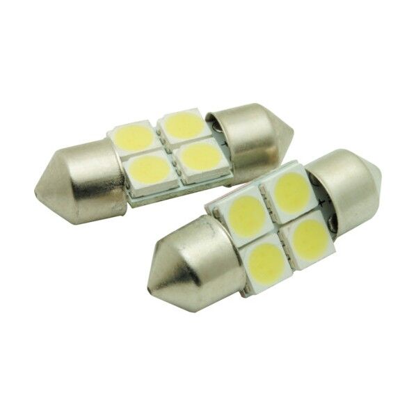 ワールドツール 2PC 3chip4SMD LEDルームランプ 31mm 26-08585 1点