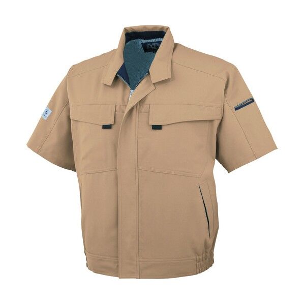 半袖ブルゾンA-3360 2 ベージュM A-3360-2-M 1点