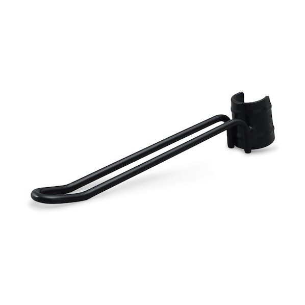 カラーメタルラック ポールフック ブラック CMM-15PF 1点