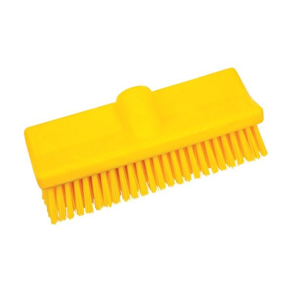 アングルデッキブラシ イエロー 40423EC04 1点