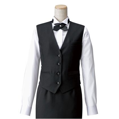 レディースベスト 010ブラック 5L HS2801 1