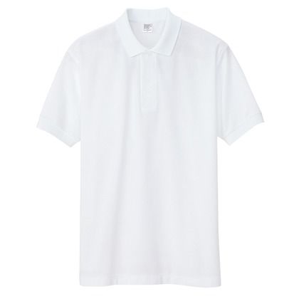 半袖ポロシャツ(ポケット無し)(男女兼用)MT2020-001ホワイトS 001ホワイト S MT2020 1