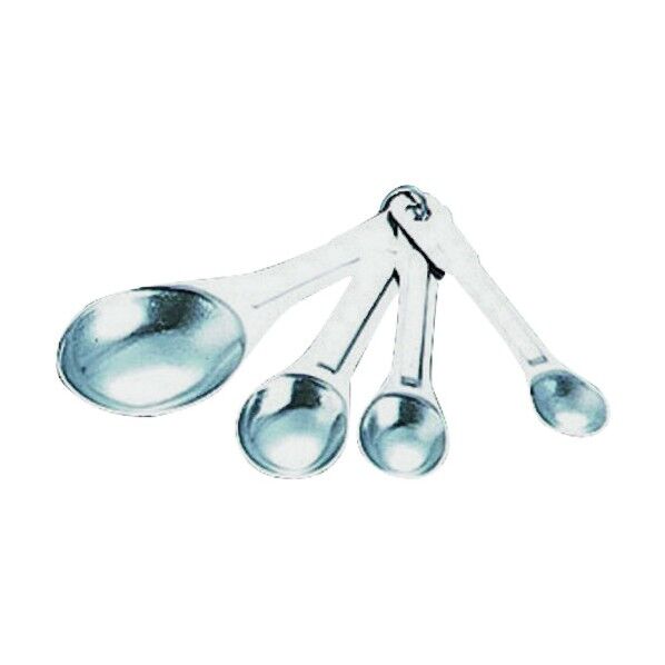 アルミ 計量スプーン 4本組 WKI01004 4本組 61-6587-26 1点