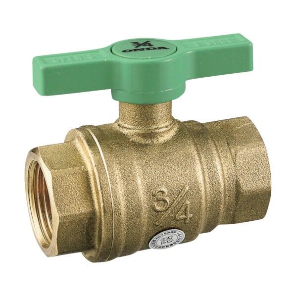 FF型 消火設備用ボール弁(黄銅・Tハンドル) Rcねじ×Rcねじ