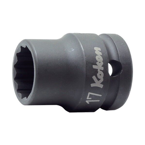 1/2sq.薄肉インパクトソケット12角