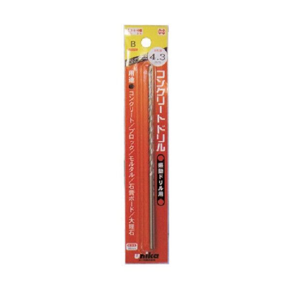 振動用ドリルBロング(パック) BL4.5×150mm UCDL45X150 1