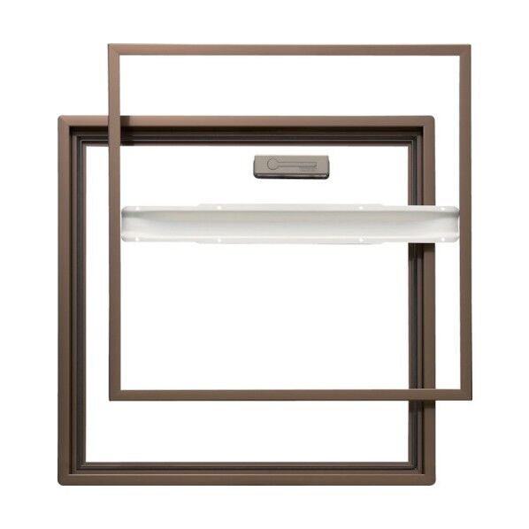 ホーム床点検口気密タイプ15mmフロア用 ブロンズ 62×2.5×62cm SHF360 1