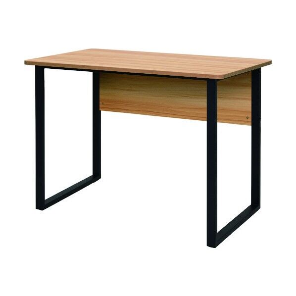 平デスク(木目天板)