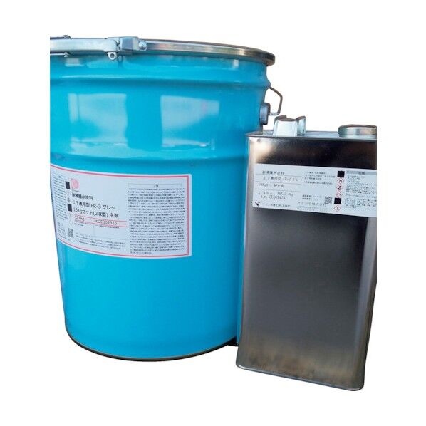 オキツモ 耐沸騰水塗 上下兼用型 グレー FR-3 16kg FR-3 16KG 1缶...