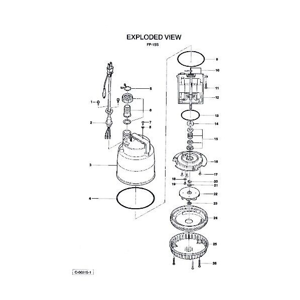 ホースバンド 801-18111314-9 1点