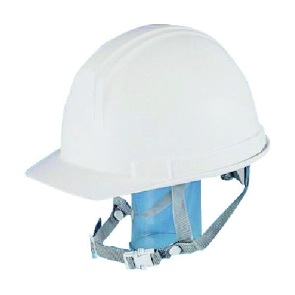 保護帽前ひさし型みぞ付ABS製 白 3103-A 1点