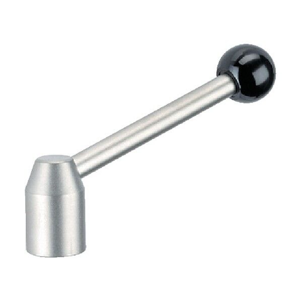 クランピングレバー メネジ付 ステンレス鋼、サンドブラスト 24430.0230 1点