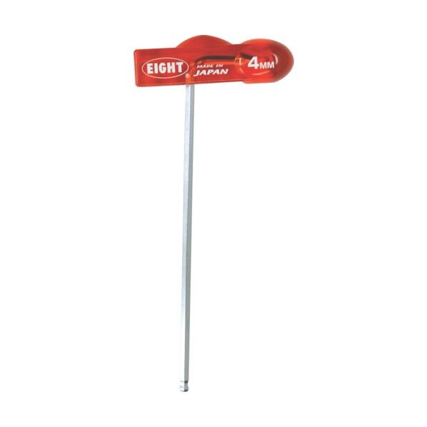 T型六角棒スパナテーパーヘッド分離可能樹脂ハンドル WHH-4TL 1点