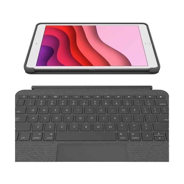 ロジクール COMBO TOUCH for iPad(第7世代用)トラックパッド付キーボードケース IK1057BKA 1点