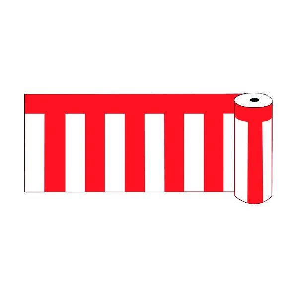 ビニール紅白幕 ロール40