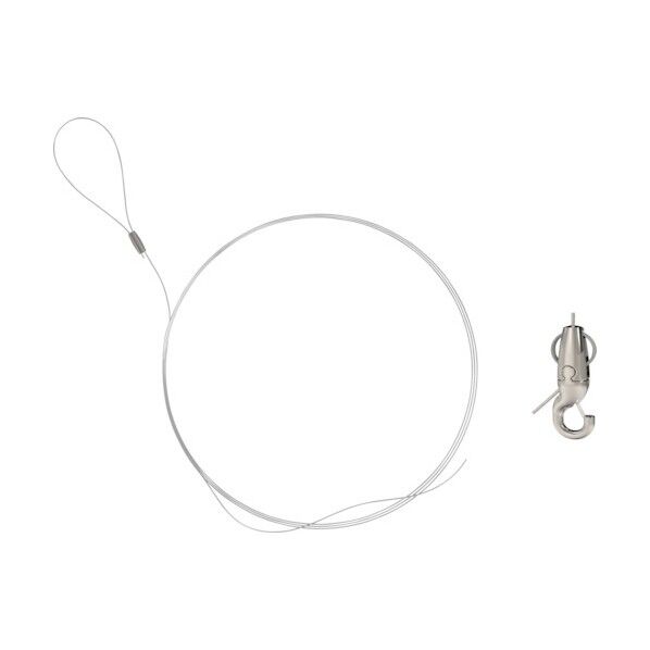 エンジェル(フック) + ループワイヤ(亜鉛メッキ) 1.5mm/1M AL1-ISH-LG-1M-1B 1点