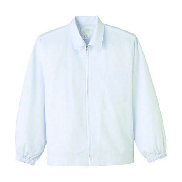 ジャンバー 長袖 白 抗菌 FA-671-5L 1点