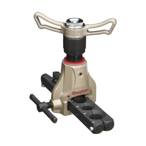 フレアリングツールセット(偏芯式)ラチェット型、新冷媒・新規格