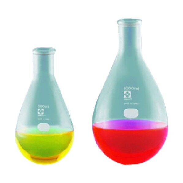 東京硝子器械 ナス形フラスコ 50mL ハリオ 371-01-25-01 1点