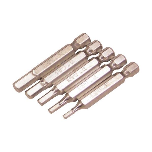 六角棒ビット 対辺6.35 溝9