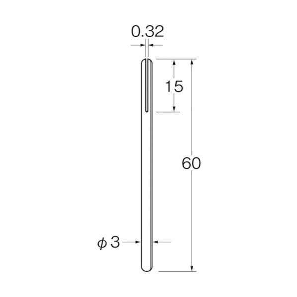 リューター 割りピン 157 x 110 x 4 mm M5311 10本