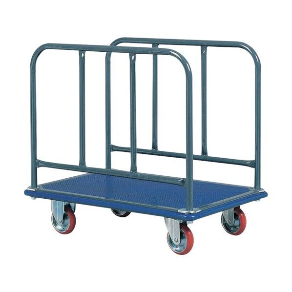 アイケー プレス製運搬車 サイドハンドル台車 310 1個