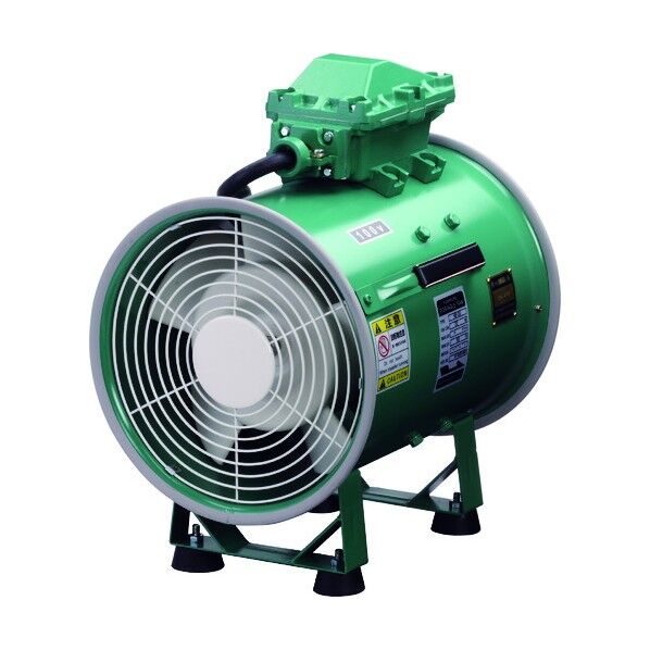 ポータブルファン 耐圧防爆形 単相100V 本体+5mダクト 50Hz MHD-30SF-5MDUCT-TSUKI-50HZ 1点