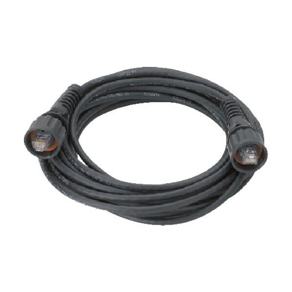 CAT5E耐水防塵性両端シールドプラグ付きパッチコード0.9m ISTPCHNC3MBLY 1