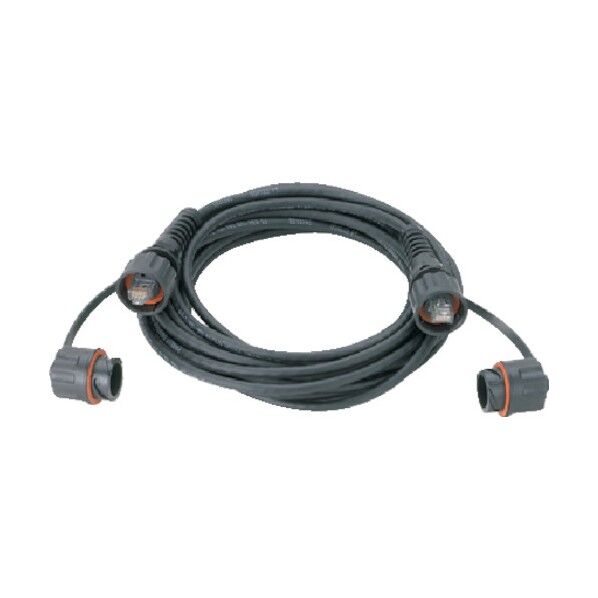 CAT5E耐水防塵性両端シールドプラグ付きパッチコード1.5m ISTPCH5MBLY 1