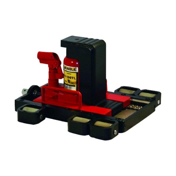 今野製作所 ローラー送り台タイプ爪つきジャッキ 爪能力5t FR-100TL 1点...