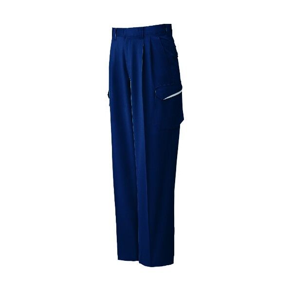 冬 ツータックカーゴパンツ ネイビー色 79サイズ WA20475-3-79 1点