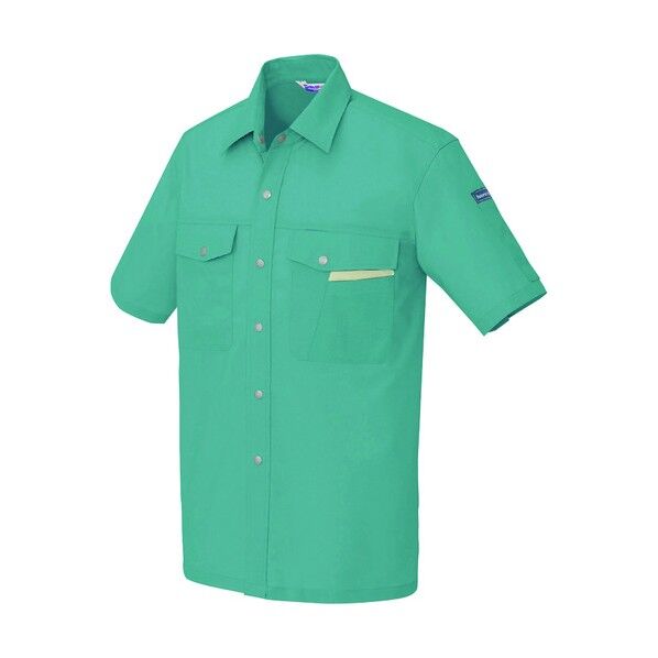 半袖シャツ(男女兼用)AZ966-027ターコイズSS 027ターコイズ SS 966 1