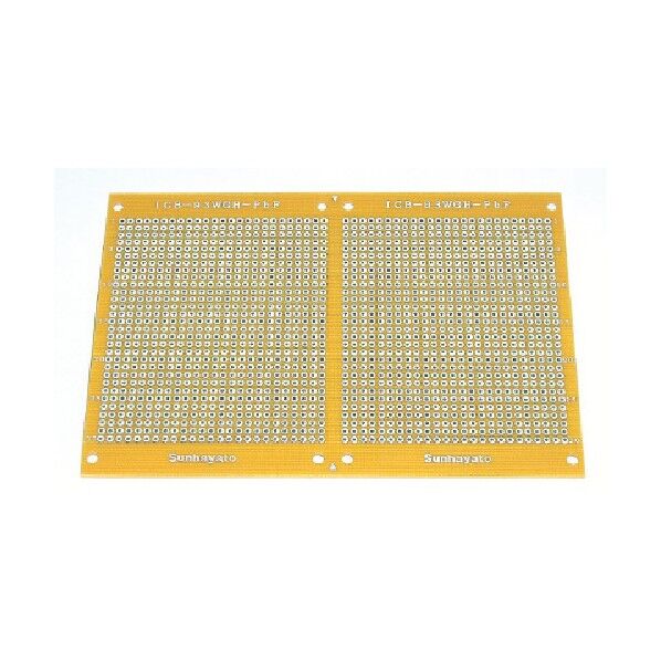 鉛フリーユニバーサル基板 95×138mm ICB93WGHPBF 1点