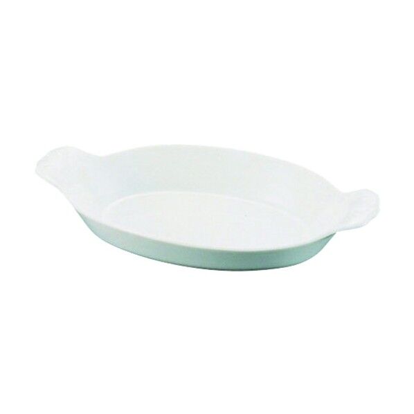 シェーンバルド オーバルグラタン皿 白 (手付) 0298-28W RGL632 1個