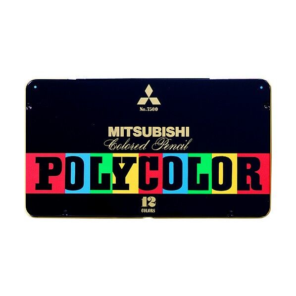 ポリカラー色鉛筆12色 K750012C 1点