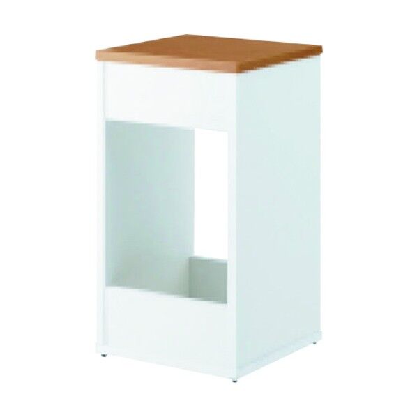 24297)ET スツールボックス ET-SB W4/WH 1点