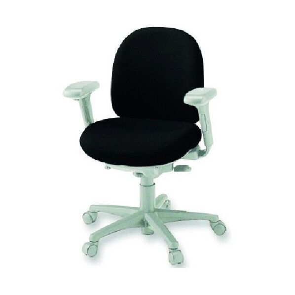 プラス 652848)事務イス 950-2 KD-F07SEL-N BK 1点