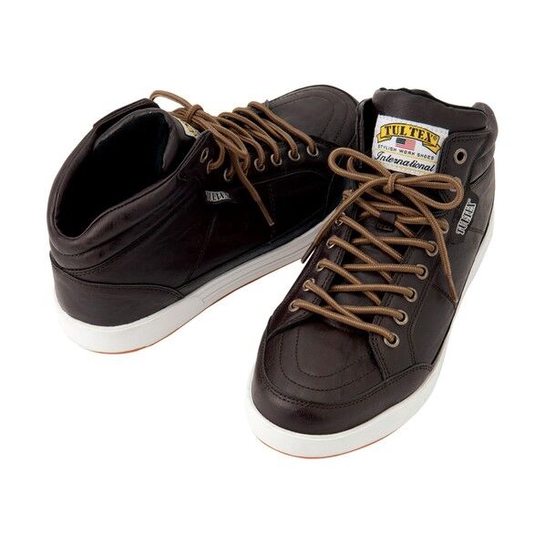 セーフティシューズミドルカット ブラウン 27.0 AZ51633-022-27.0 1点