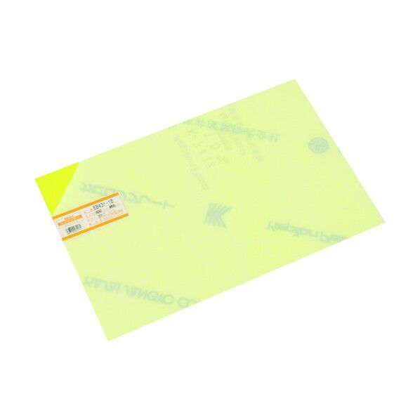 ユニサンデー エンビ板 蛍光グリーン 蛍光グリーン 1×300×450mm EB431-16 1点