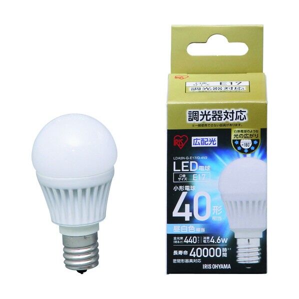 LED電球(小形・広配光・調光タイプ) E17