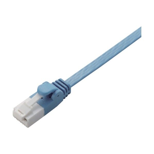 ツメ折れ防止フラットLANケーブル(Cat6準拠)