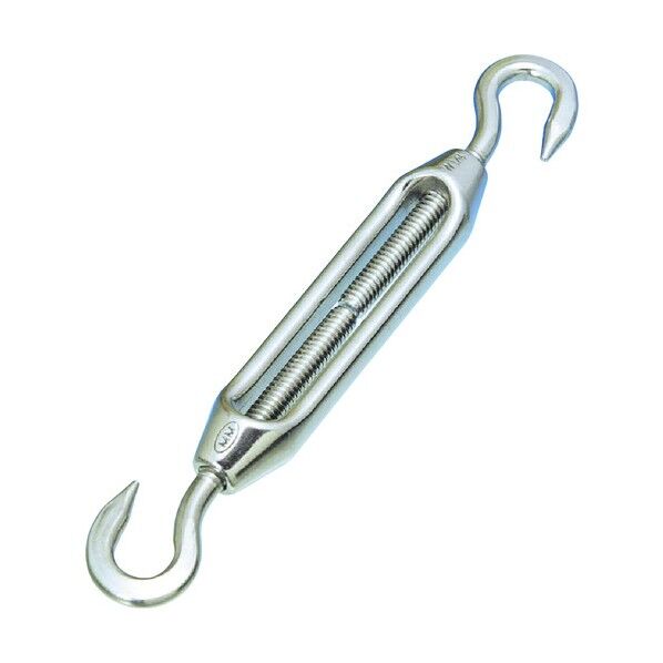 ステンレス 枠式ターンバックル フック&フック SUS316 捻子径2分5厘 B-2283 1点